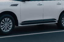 Nissan Armada 2016–2024 Ochranné lišty dveří (4 ks, černé) fotografie 1