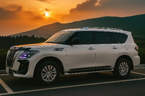 Nissan Armada 2016–2024 Ochranné lišty dveří (4 ks, černé) fotografie 4