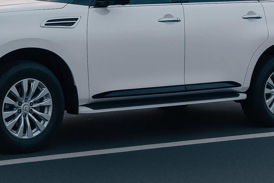Nissan Armada 2016–2024 Ochranné lišty dveří (4 ks, černé) Image