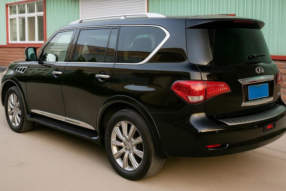 Nissan Armada 2016–2024 Dveřní lišty (4 ks, chrom) Image