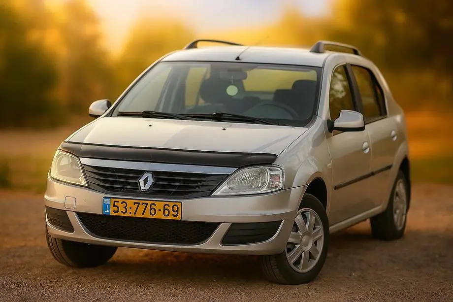 Renault Logan I 2008–2013 Deflektor na kapotu (EuroCap) Image