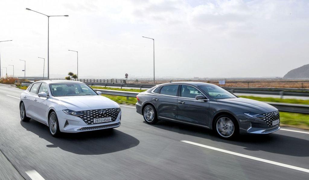Modernizovaný sedan Hyundai Grandeur šesté generace