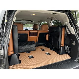 Rohož do kufru 2 ks (EVA, pro 7 míst, cihlová) Lexus LX570/450d 2008–2022 fotografie 2