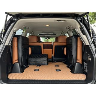 Rohož do kufru 2 ks (EVA, pro 7 míst, cihlová) Lexus LX570/450d 2008–2022 fotografie 1