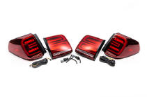 Nissan Patrol Y62 2010–2024 Zadní LED světla (RED – sekvenční) fotografie 3