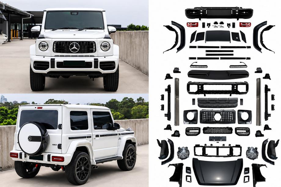 Suzuki Jimny 2018– Sada body kitu G-class-design G63 Image