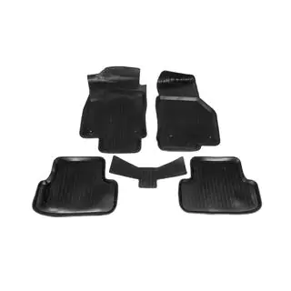 Gumové koberce do interiéru (5 ks, Niken 3D) fotografie 2