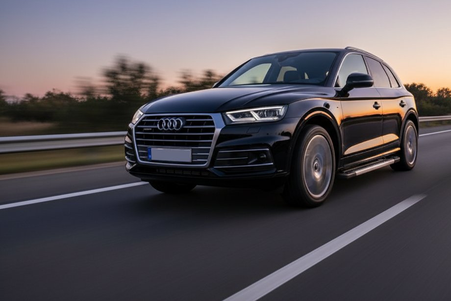 Audi Q5 2017–2025 Boční nášlapy Vision New Grey (2 ks, hliník) Image