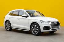 Audi Q5 2017–2025 Boční nášlapy Tayga Grey (2 ks, hliník) fotografie 1