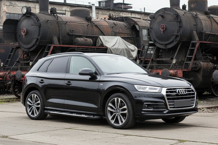 Audi Q5 2017–2025 Boční nášlapy Sunrise (2 ks, hliník) Image