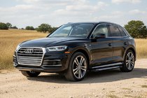 Audi Q5 2017–2025 Boční nášlapy Allmond Grey (2 ks, hliník) fotografie 1