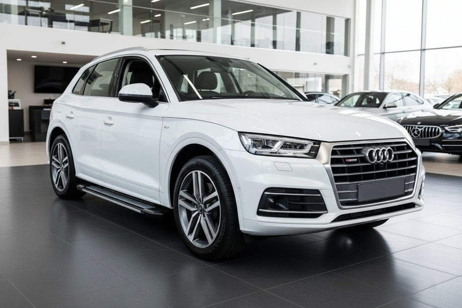 Audi Q5 2017–2025 Boční nášlapy Rainbow (2 ks, hliník) Image