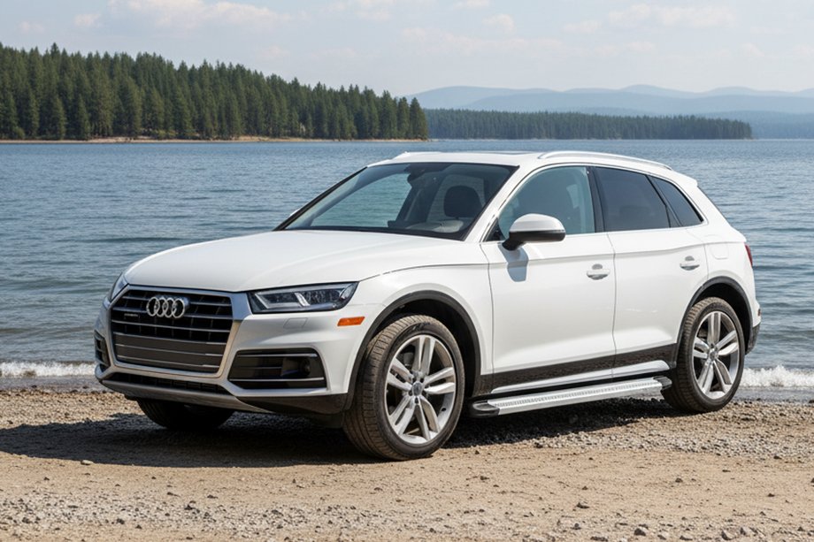 Audi Q5 2017–2025 Boční prahy Maya V2 (2 ks, hliník) Image