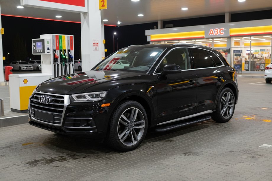 Audi Q5 2017–2025 Boční prahy Bosphorus Black (2 ks, hliník) Image