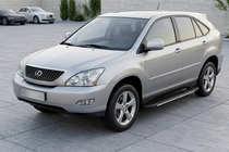 Lexus RX 2003–2009 Boční nášlapy Bosphorus Grey (2 ks, hliník) fotografie 1