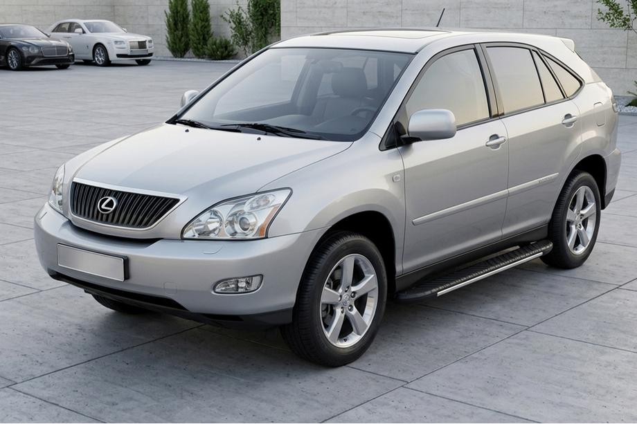 Lexus RX 2003–2009 Boční nášlapy Bosphorus Grey (2 ks, hliník) Image