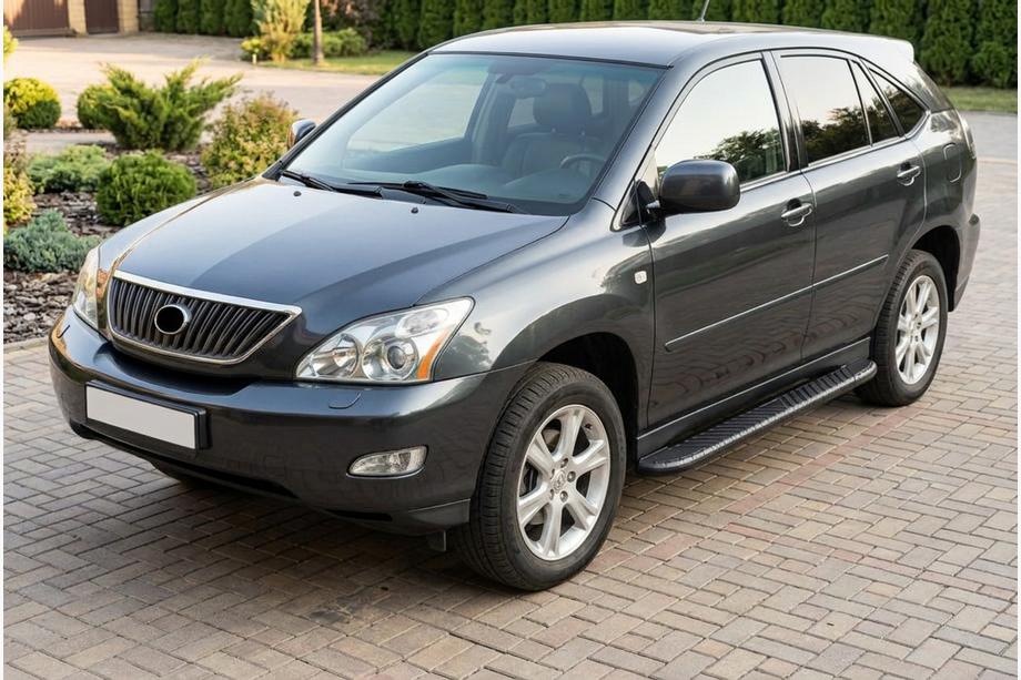 Lexus RX 2003–2009 Boční prahy Bosphorus Black (2 ks, hliník) Image