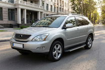 Lexus RX 2003–2009 Boční nášlapy Duru (2 ks, hliník) fotografie 1