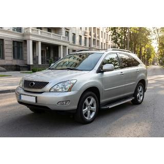 Boční nášlapy Duru (2 ks, hliník) Lexus RX 2003–2009 fotografie 1