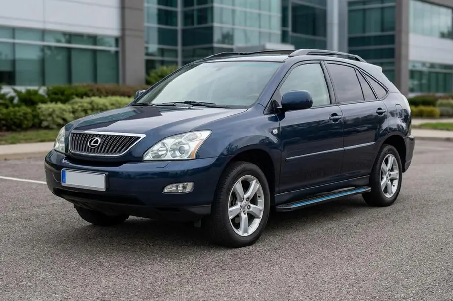 Lexus RX 2003–2009 Boční nášlapy Maya Blue (2 ks, hliník) Image