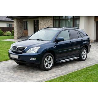 Boční nášlapy Rainbow (2 ks, hliník) Lexus RX 2003–2009 fotografie 1
