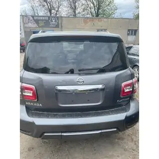 Zadní nárazník kompletní (originál, rok 2019) Nissan Armada 2016–2024 fotografie 3