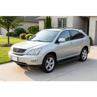 Boční nášlapy Tayga Black (2 ks, hliník) Lexus RX 2003–2009 fotografie 1