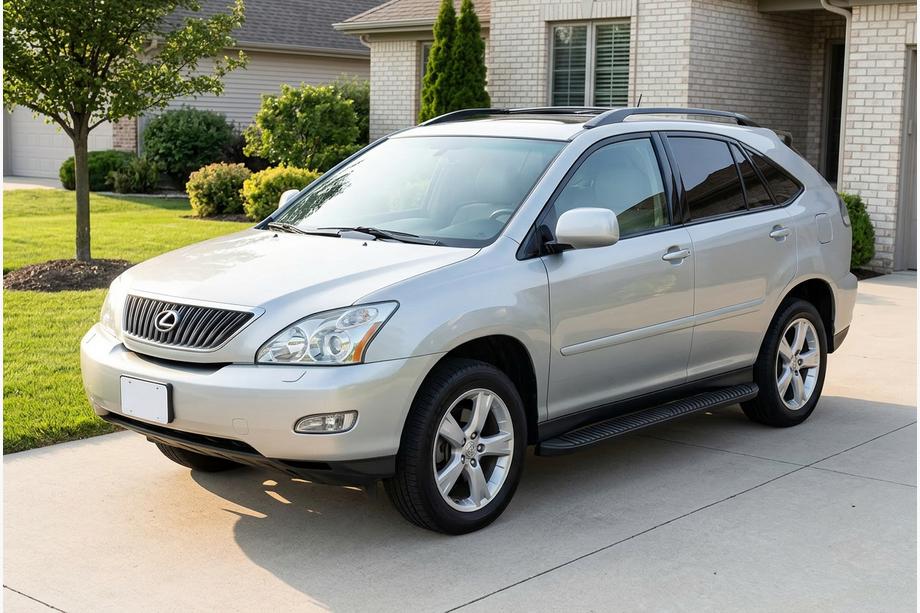 Lexus RX 2003–2009 Boční nášlapy Tayga Black (2 ks, hliník) Fotografie 1