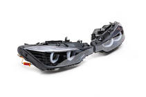 BMW řada 3 F30/F31 2012–2019 Přední xenonové světlomety s LED obrysovým světlem 2012-2015 (2 ks) Černá fotografie 4