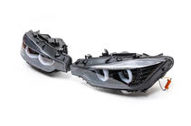 BMW řada 3 F30/F31 2012–2019 Přední xenonové světlomety s LED obrysovým světlem 2012-2015 (2 ks) Černá fotografie 5