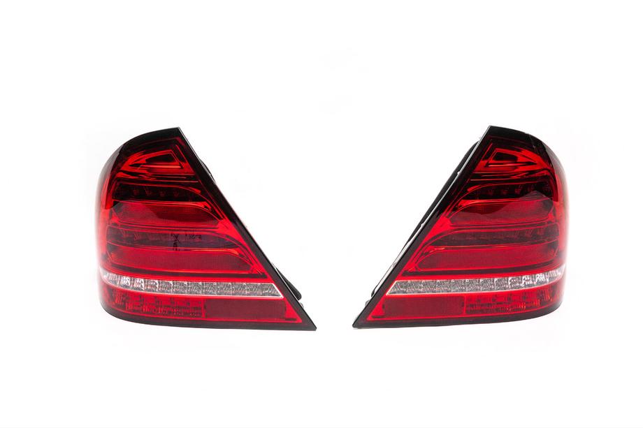 Mercedes C-Class W203 2000–2007 LED zadní brzdová světla (2 ks) Fotografie 3