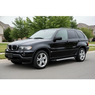 Boční prahy RedLine (2 ks, hliník) BMW X5 E53 1999–2006 fotografie 1