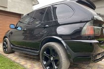 BMW X5 E53 1999–2006 Boční nášlapy Bosphorus Black (2 ks, hliník) fotografie 1