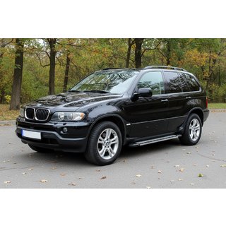 Boční nášlapy Rainbow (2 ks, hliník) BMW X5 E53 1999–2006 fotografie 1
