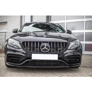 Přední maska chladiče Panamericana GT (pro originální C63 AMG) Mercedes C-Class W205 2014–2021 fotografie 1