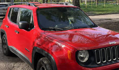 Jeep Renegade 2014– Střešní ližiny Skyport (matná černá) fotografie 1