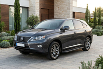 Lexus RX 2009–2015 Boční nášlapy Bosphorus Black (2 ks, hliník) fotografie 1