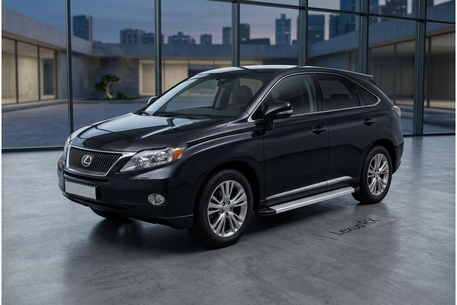 Lexus RX 2009–2015 Boční nášlapy Maya V2 (2 ks, hliník) Image