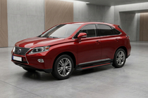 Lexus RX 2009–2015 Boční nášlapy Maya Red (2 ks, hliník) fotografie 1
