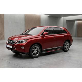 Boční nášlapy Maya Red (2 ks, hliník) Lexus RX 2009–2015 fotografie 1