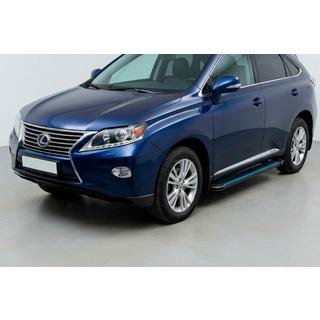 Boční nášlapy Maya Blue (2 ks, hliník) Lexus RX 2009–2015 fotografie 1