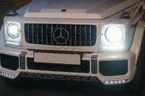 Mercedes G-Class W463 1990–2018 Přední maska chladiče (GT Panamericana, bez chromu) fotografie 8