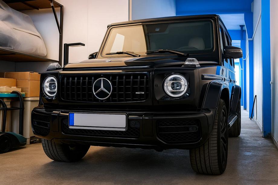 Mercedes G-Class W463 1990–2018 Přední maska chladiče (GT Panamericana, bez chromu) Image