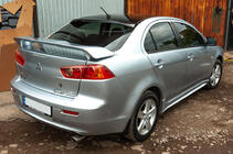 Mitsubishi Lancer X 2008– Spoiler pro Sedan (ABS) fotografie 6