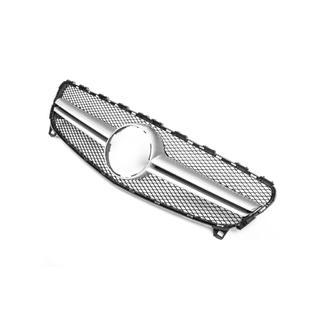 Predni maska chladice AMG Silver (2015-2018) Mercedes A-сlass W176 2012–2018 fotografie 3