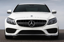 Mercedes C-Class W205 2014–2021 Přední maska C63 design (pro Avantgarde/AMG-Line/C43 AMG) fotografie 2