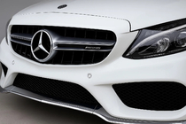 Mercedes C-Class W205 2014–2021 Přední maska C63 design (pro Avantgarde/AMG-Line/C43 AMG) fotografie 1