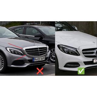 Přední maska C63 design (pro Avantgarde/AMG-Line/C43 AMG) Mercedes C-Class W205 2014–2021 fotografie 4
