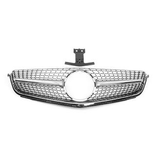 Přední maska Diamond Silver (pro C63) Mercedes C-class W204 2007–2015 fotografie 1