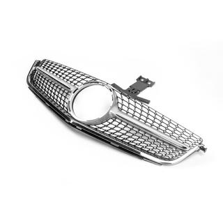 Přední maska Diamond Silver (pro C63) Mercedes C-class W204 2007–2015 fotografie 3